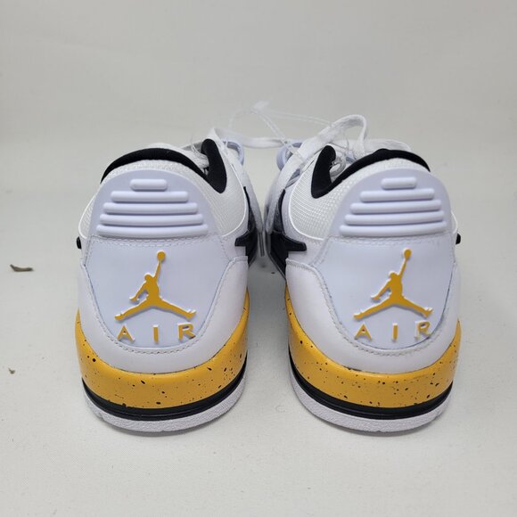Jordan Legacy 312 Low Tour Yellow CD7069-107 Black White Cement sz 8 1 3 Alpha - Picture 6 of 16